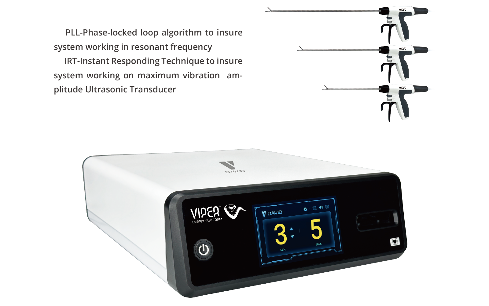 Generator of VIPERT™ Soft Tissue Ultrasonic Dissection System